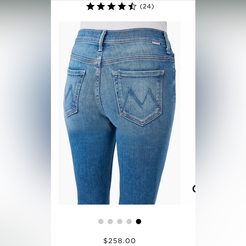 Brand new without tags MOTHER “Weekender Fray” jeans. Groovy kind of love wash.